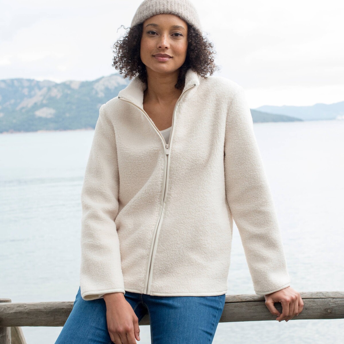 Buklé bunda na zips