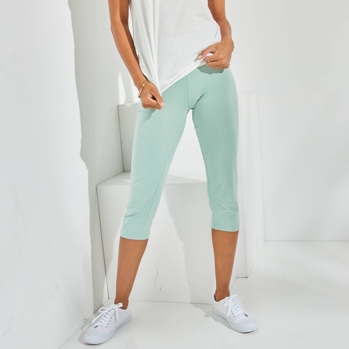 3/4 džersejové legíny