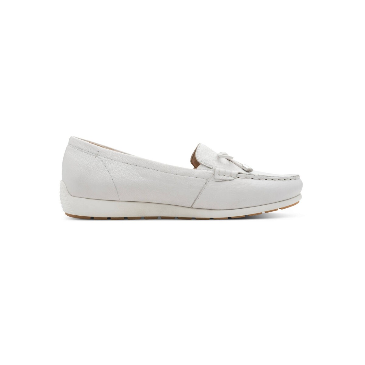 Kožené lesklé mokasíny Tamaris Comfort®