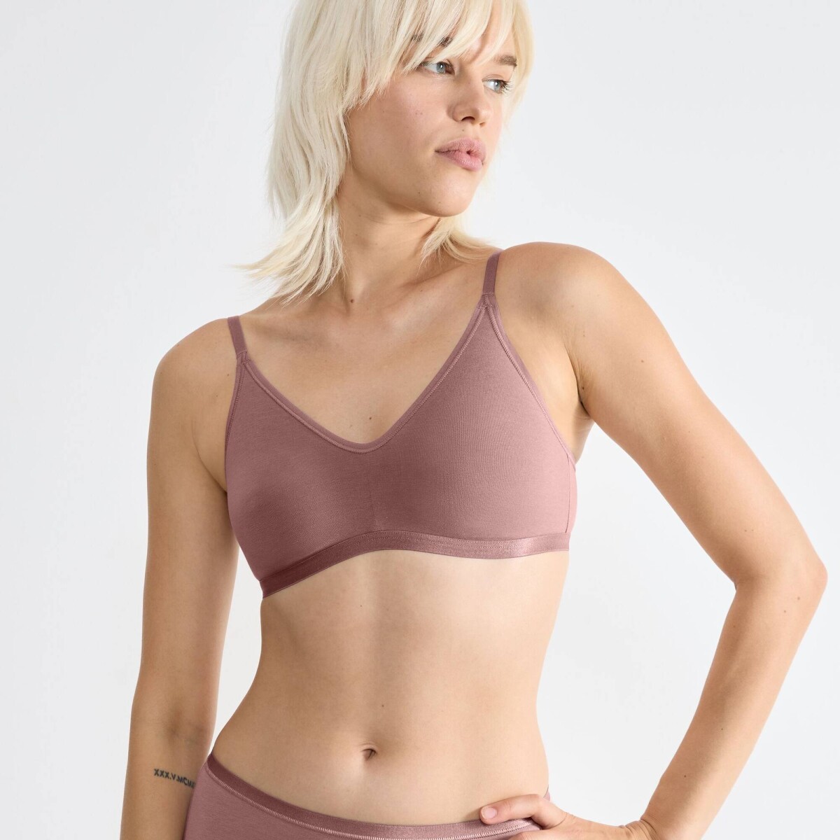 Podprsenka Go Daily Coton zo strečovej bavlny, bez kostíc