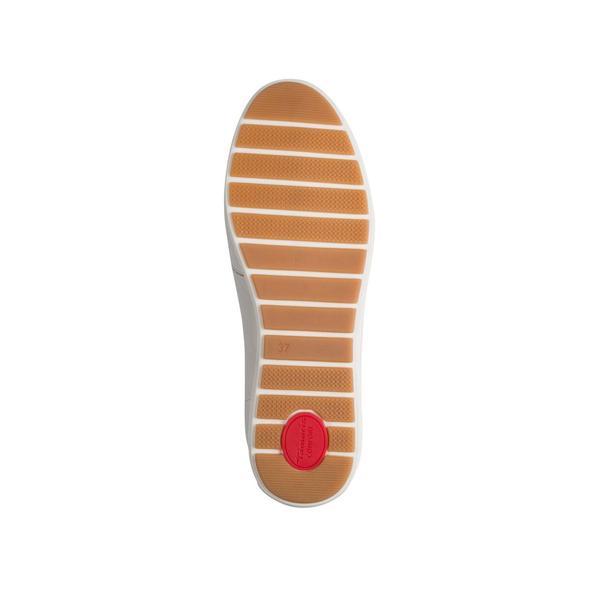 Kožené lesklé mokasíny Tamaris Comfort®
