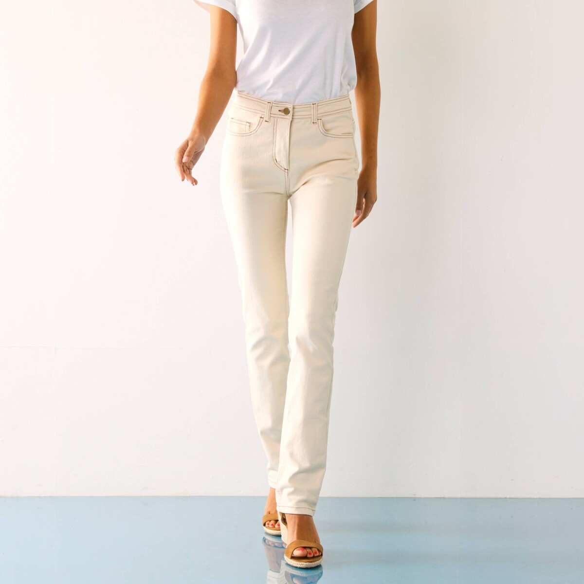 Dlhé zoštíhľujúce nohavice