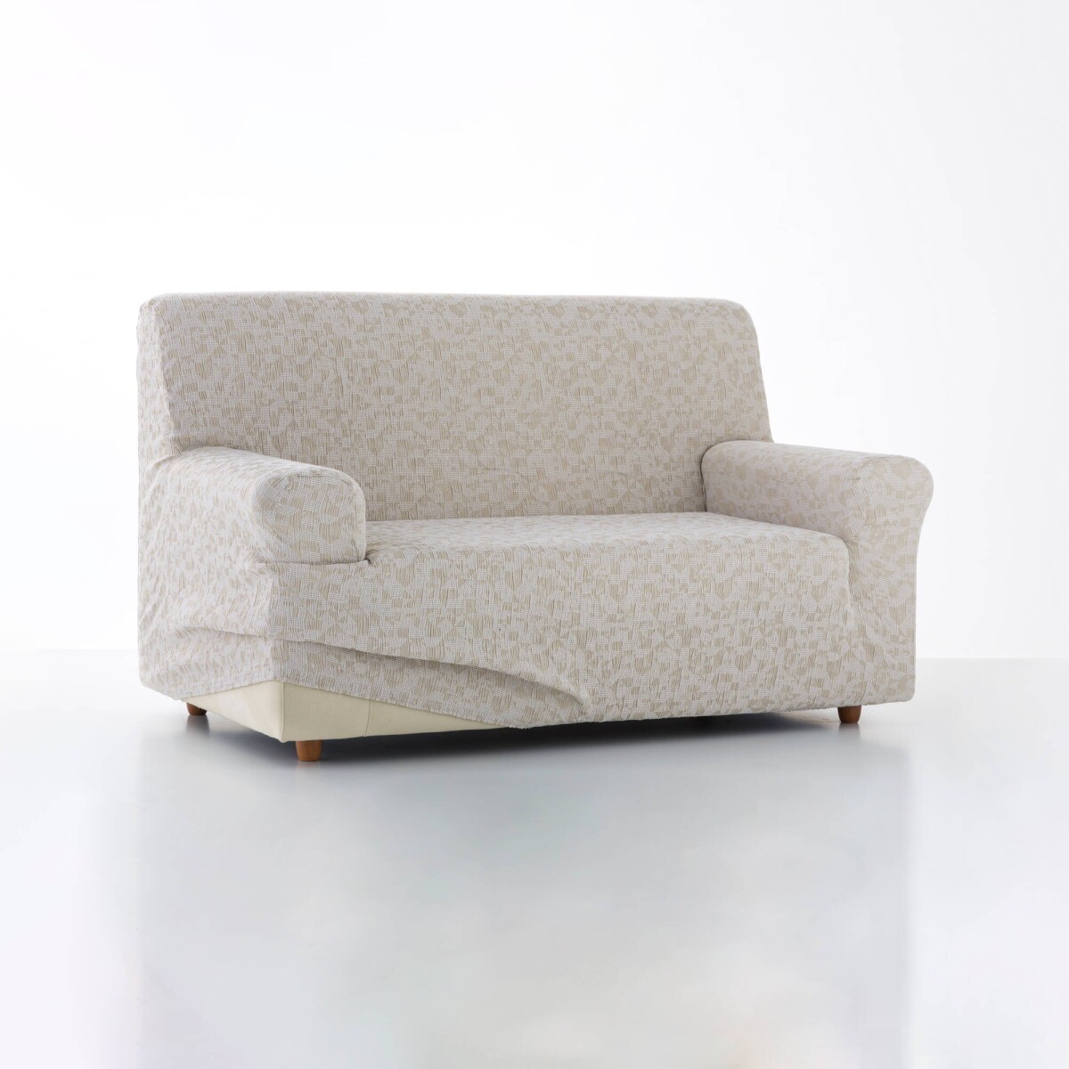 Pružný striekaný žakárový poťah na pohovku