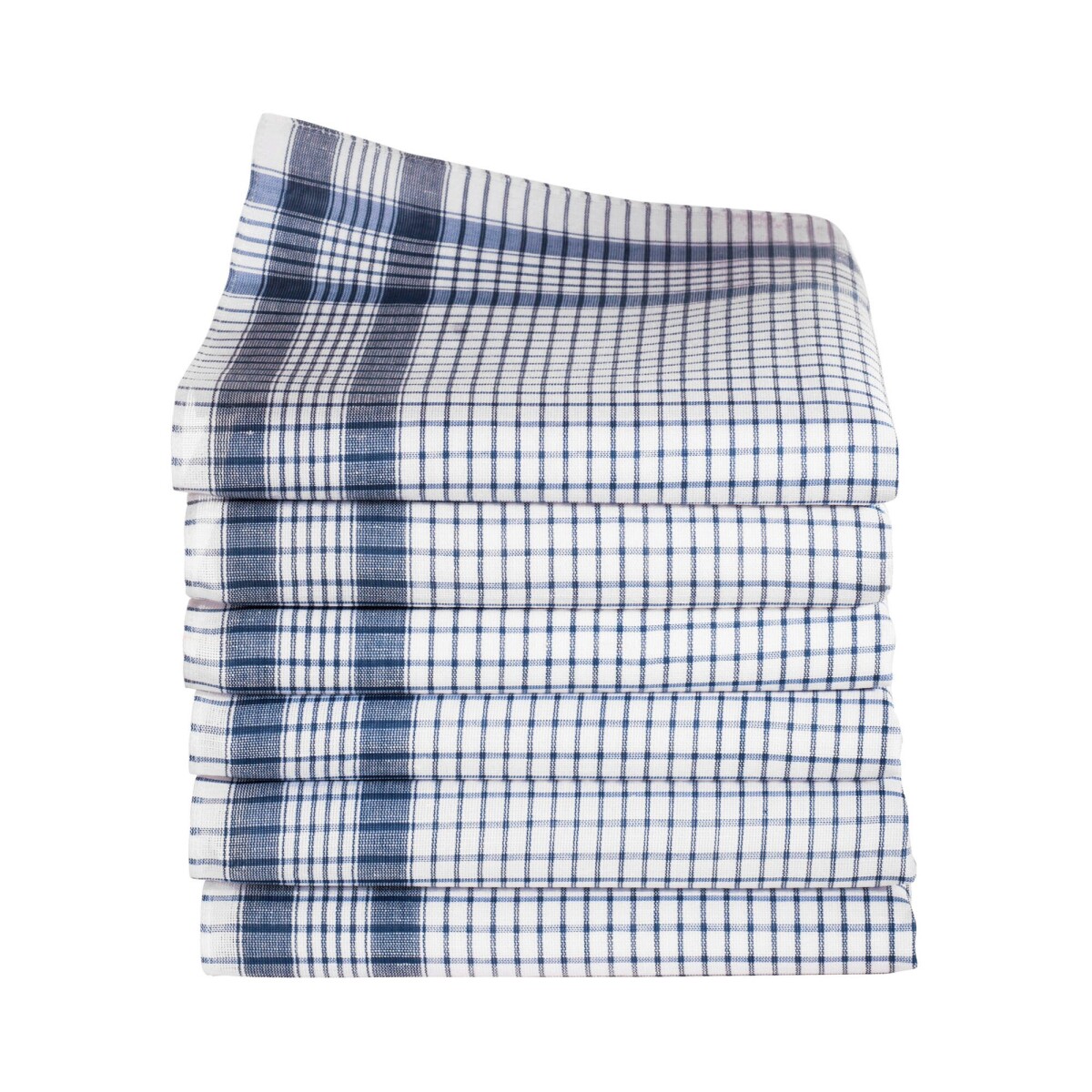 Súprava 12 kockovaných vreckoviek