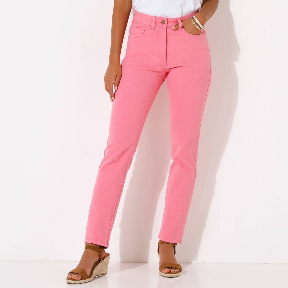 Dlhé zoštíhľujúce nohavice