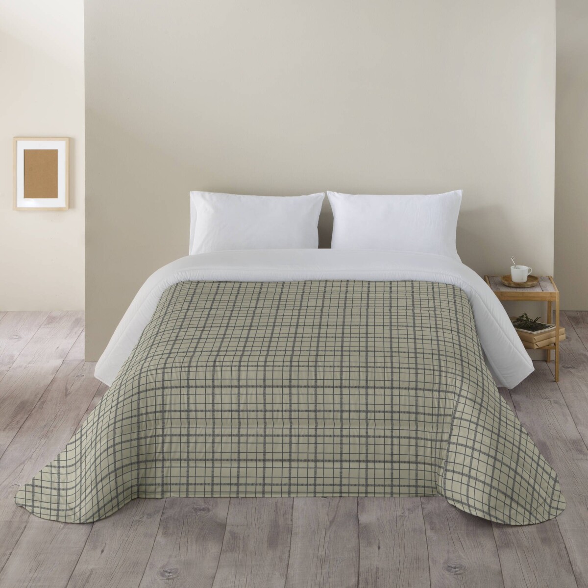 Kockovaná prikrývka z mikrovlákna 200g/m2