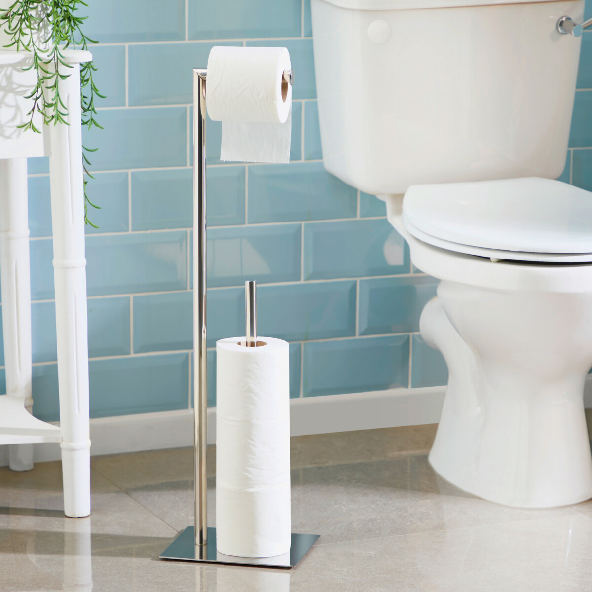 Držiak na toaletný papier 2 v 1