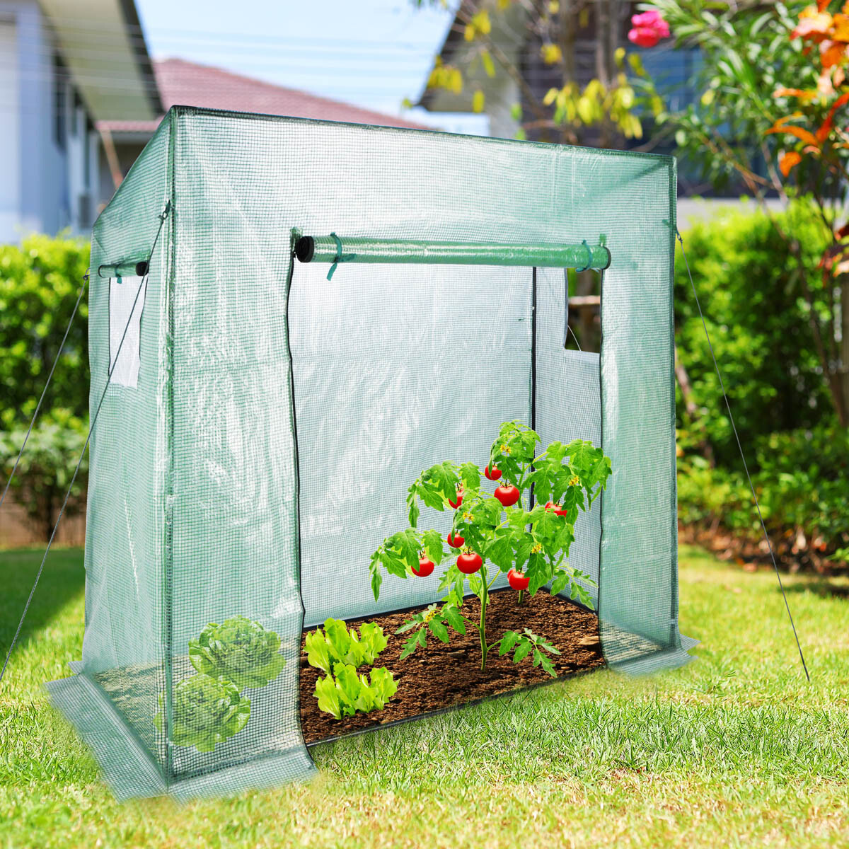 Fóliovník s rolovacími dverami