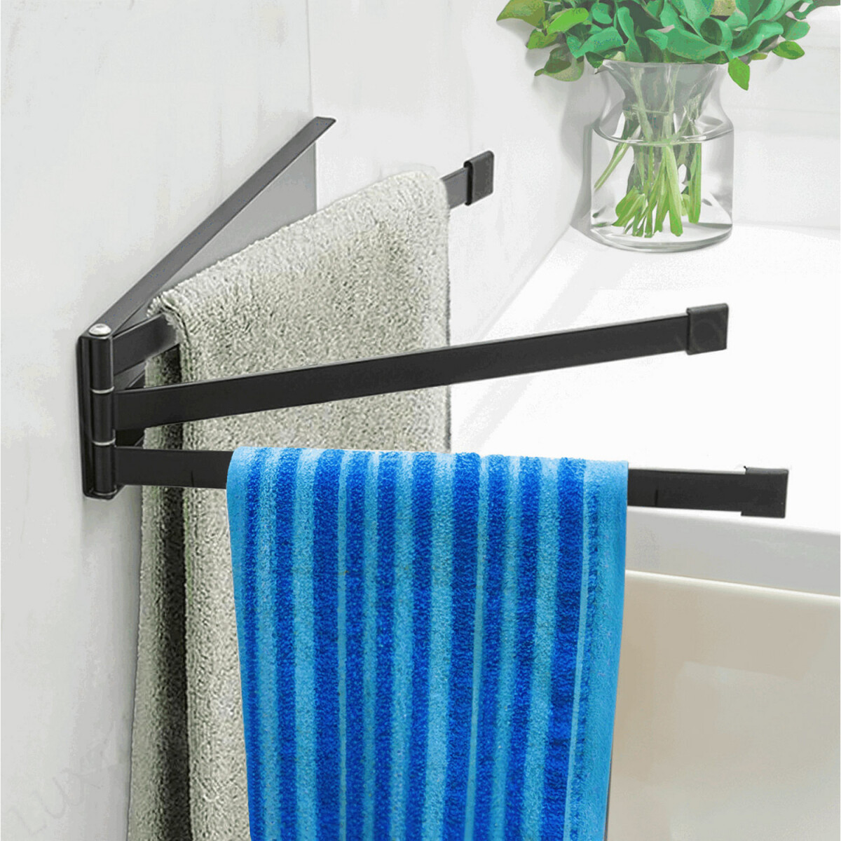 Samolepiaci 3-ramenný držiak na uteráky