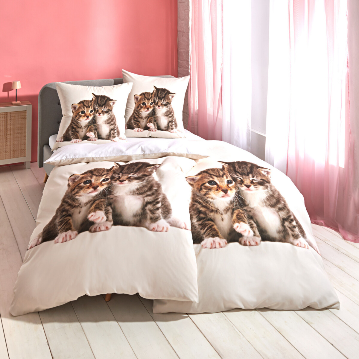 Lenjerie de pat Pisici 2 piese