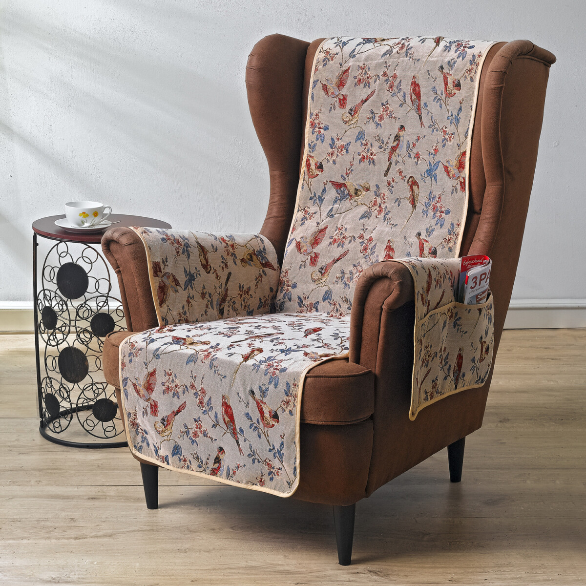 Husă pentru fotoliu Păsări