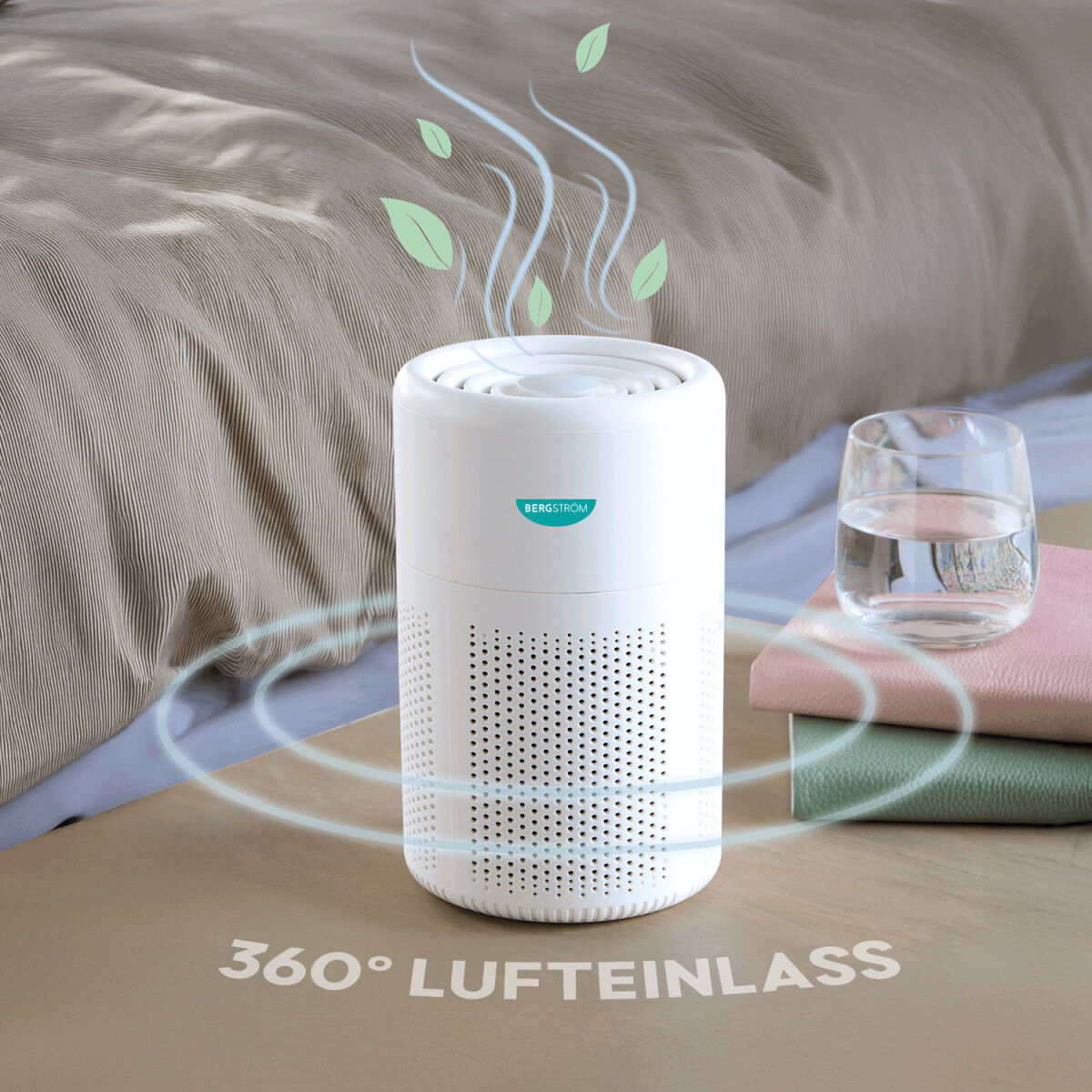 Kompaktná čistička vzduchu, biela