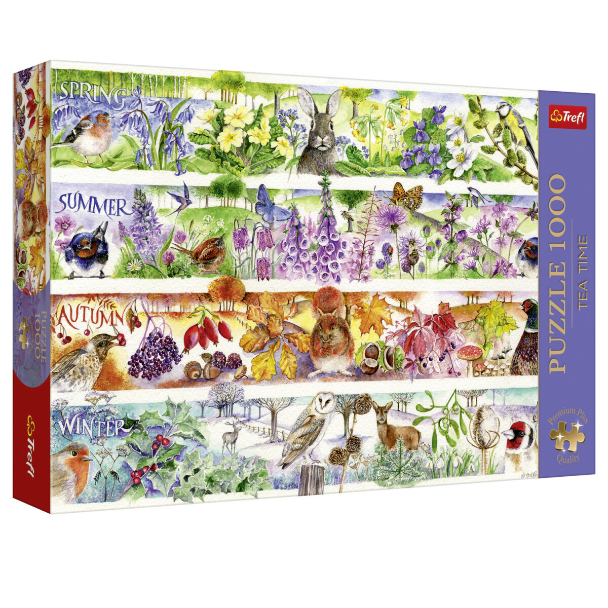 Puzzle Štyri ročné obdobia