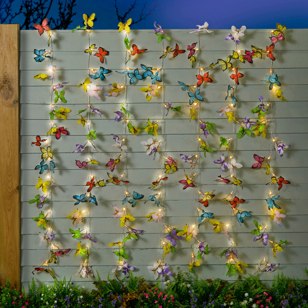 Solárna záclona Motýle