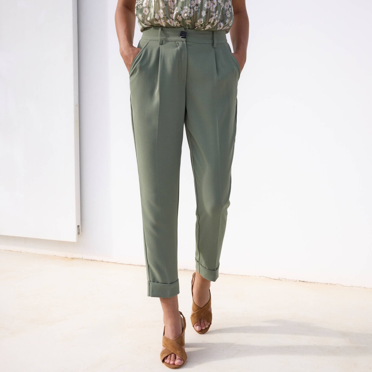 Splývavé 7/8 nohavice