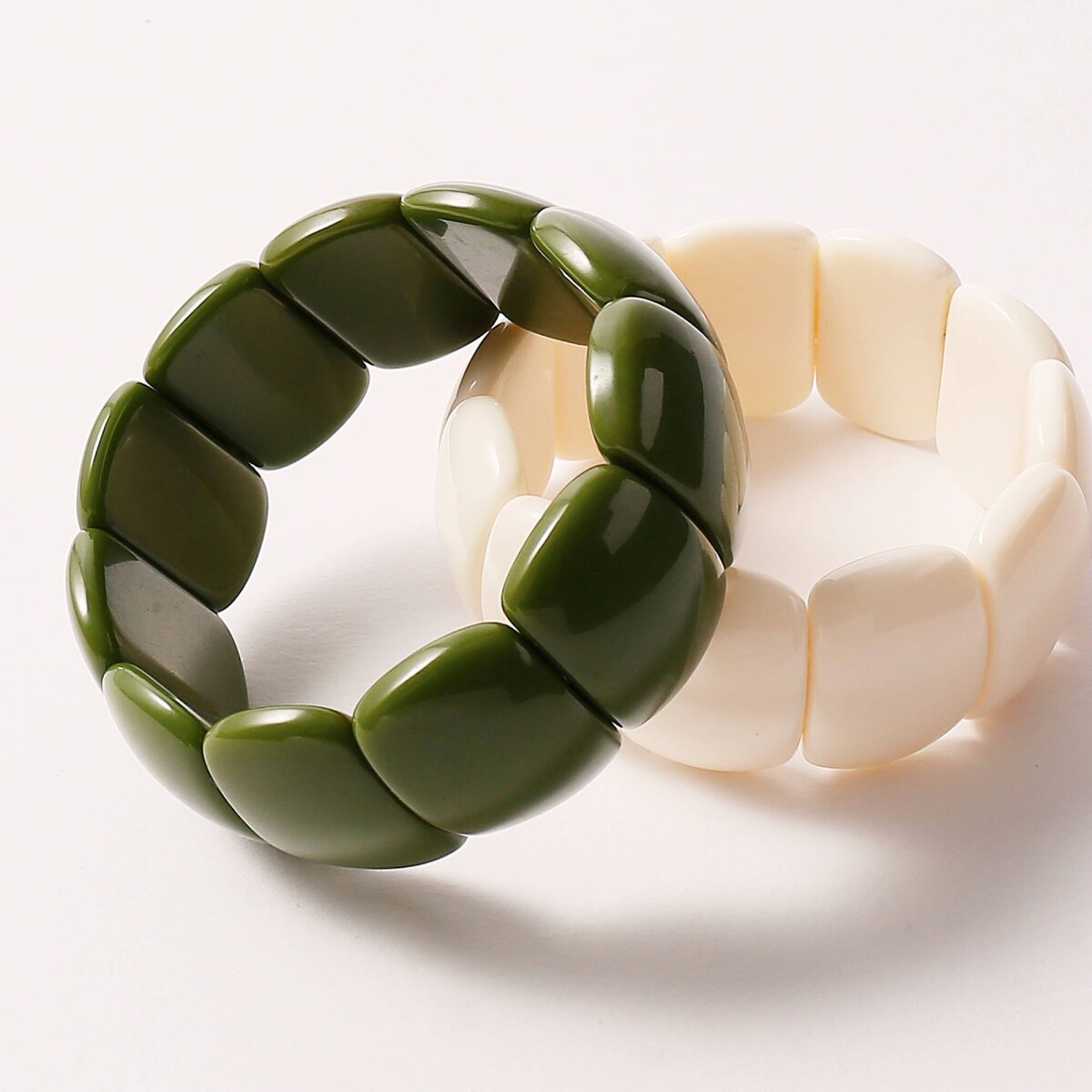 Súprava 2 pružných náramkov