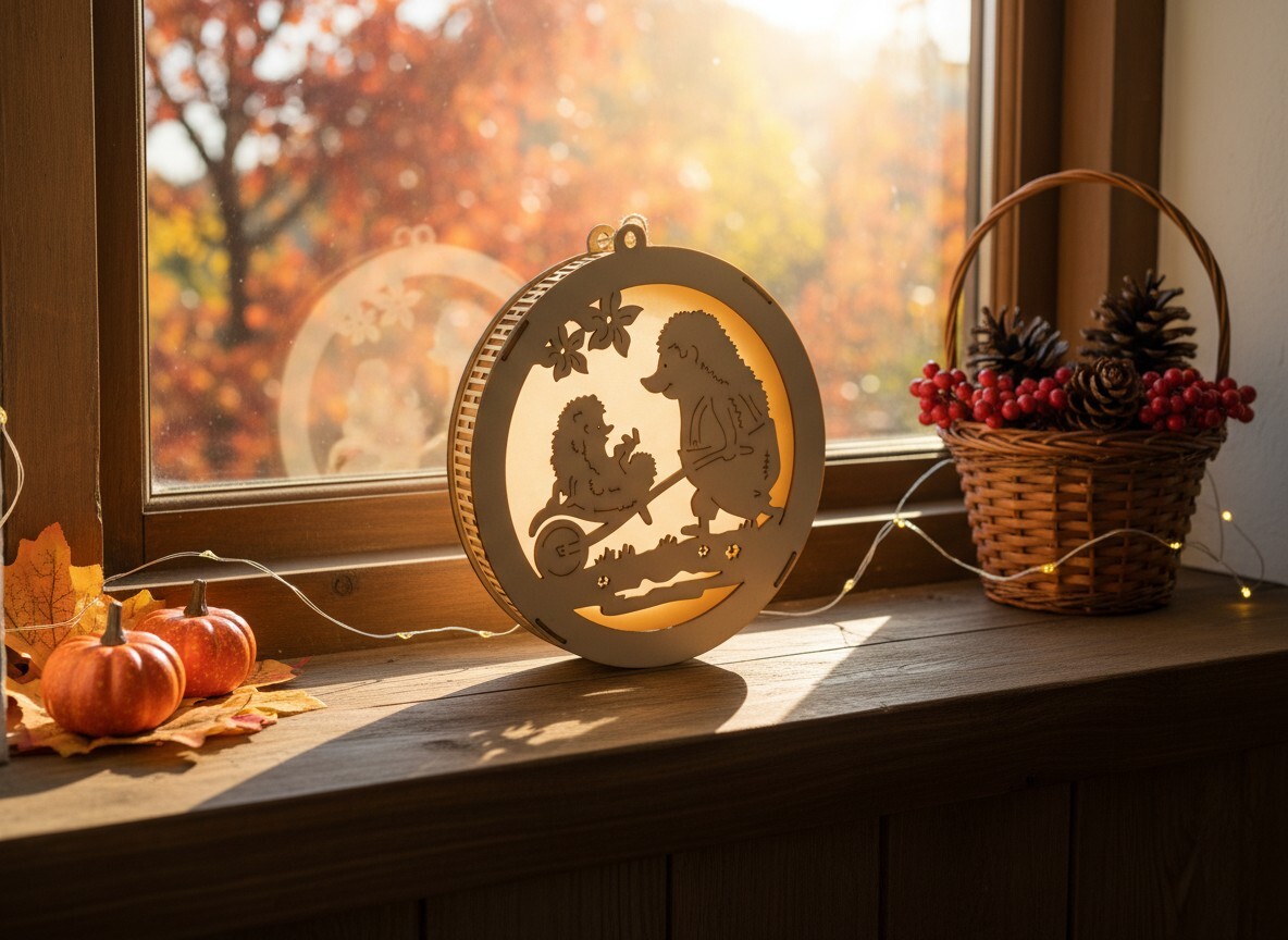 Závesná svetelná dekorácia