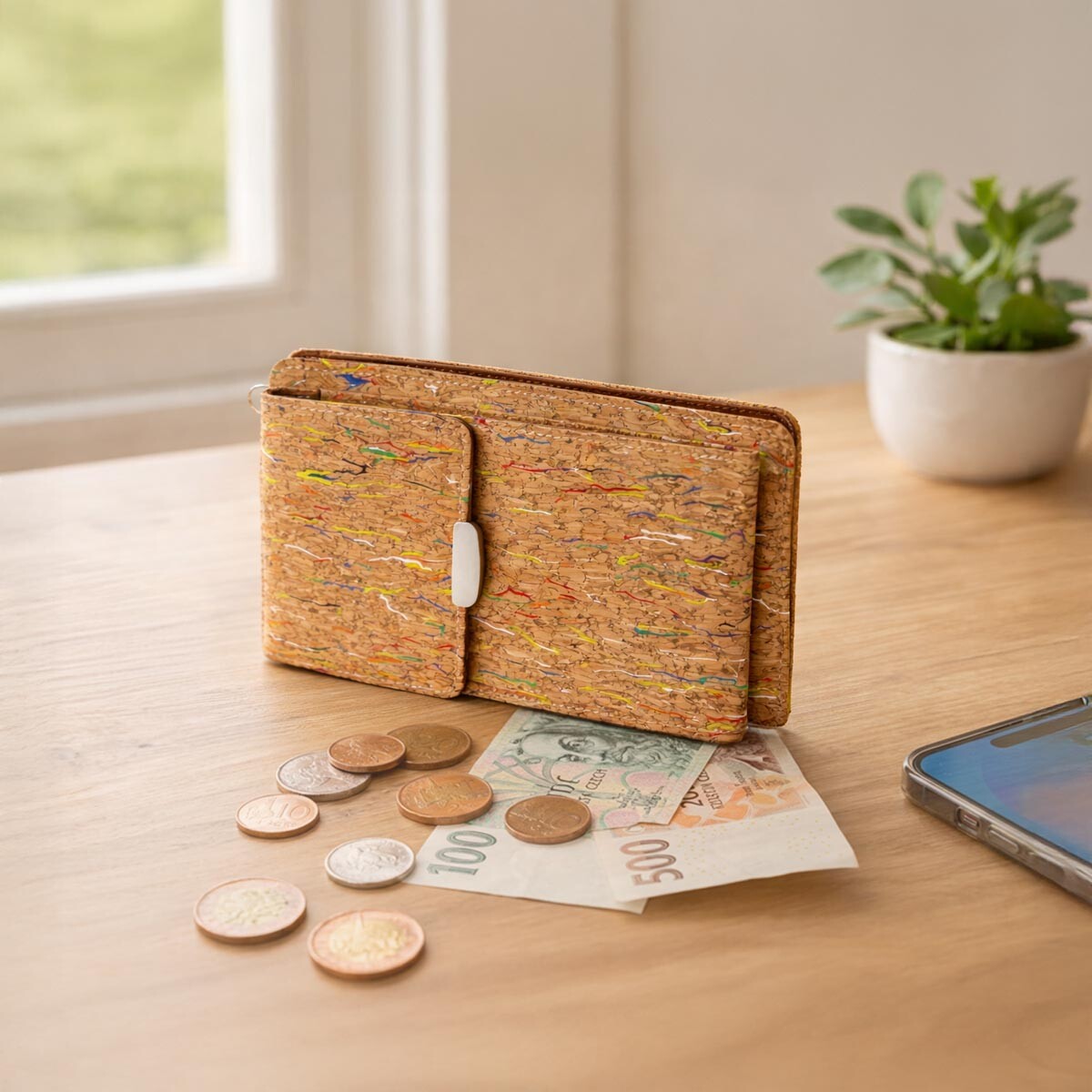 Korková crossbody kabelka Donna