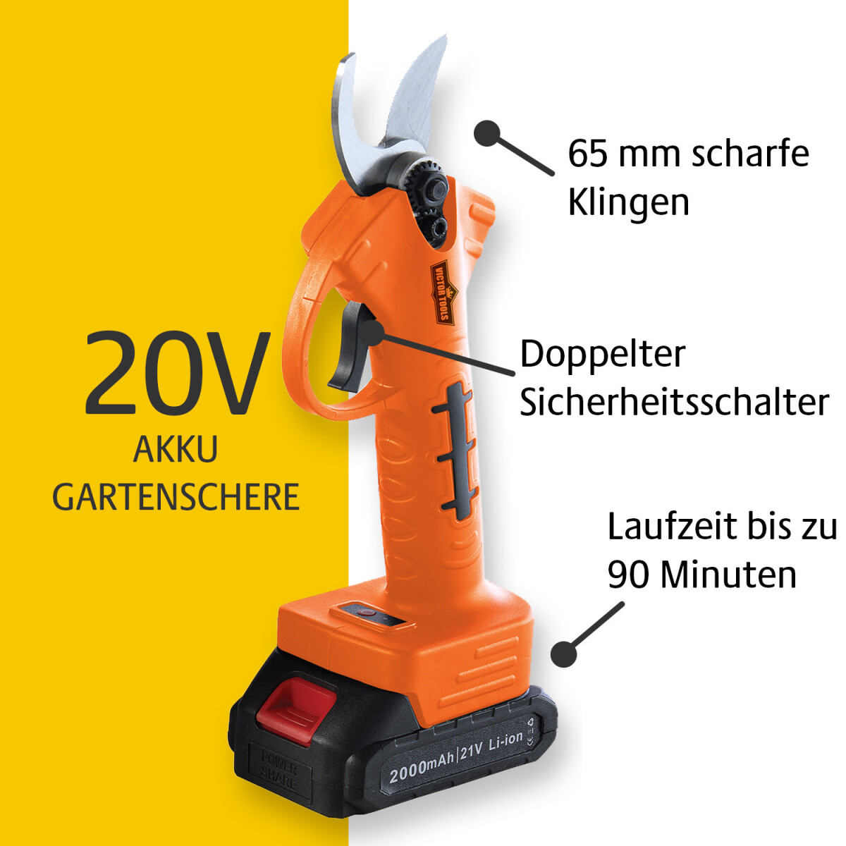 Akumulátorové záhradné nožnice