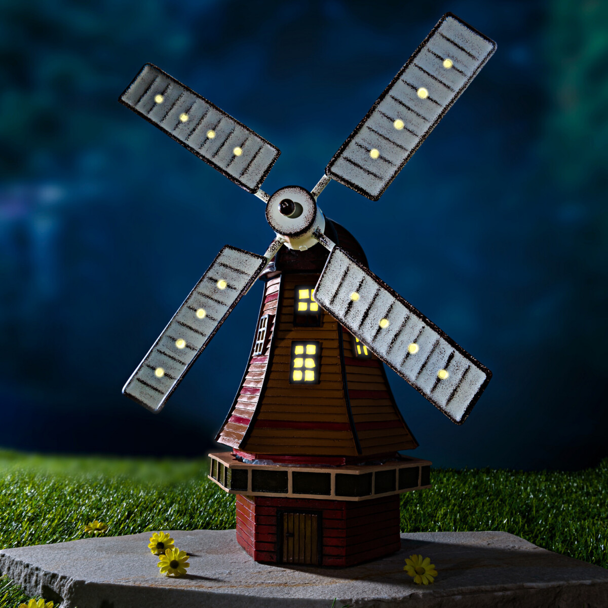 Solárny veterný mlyn