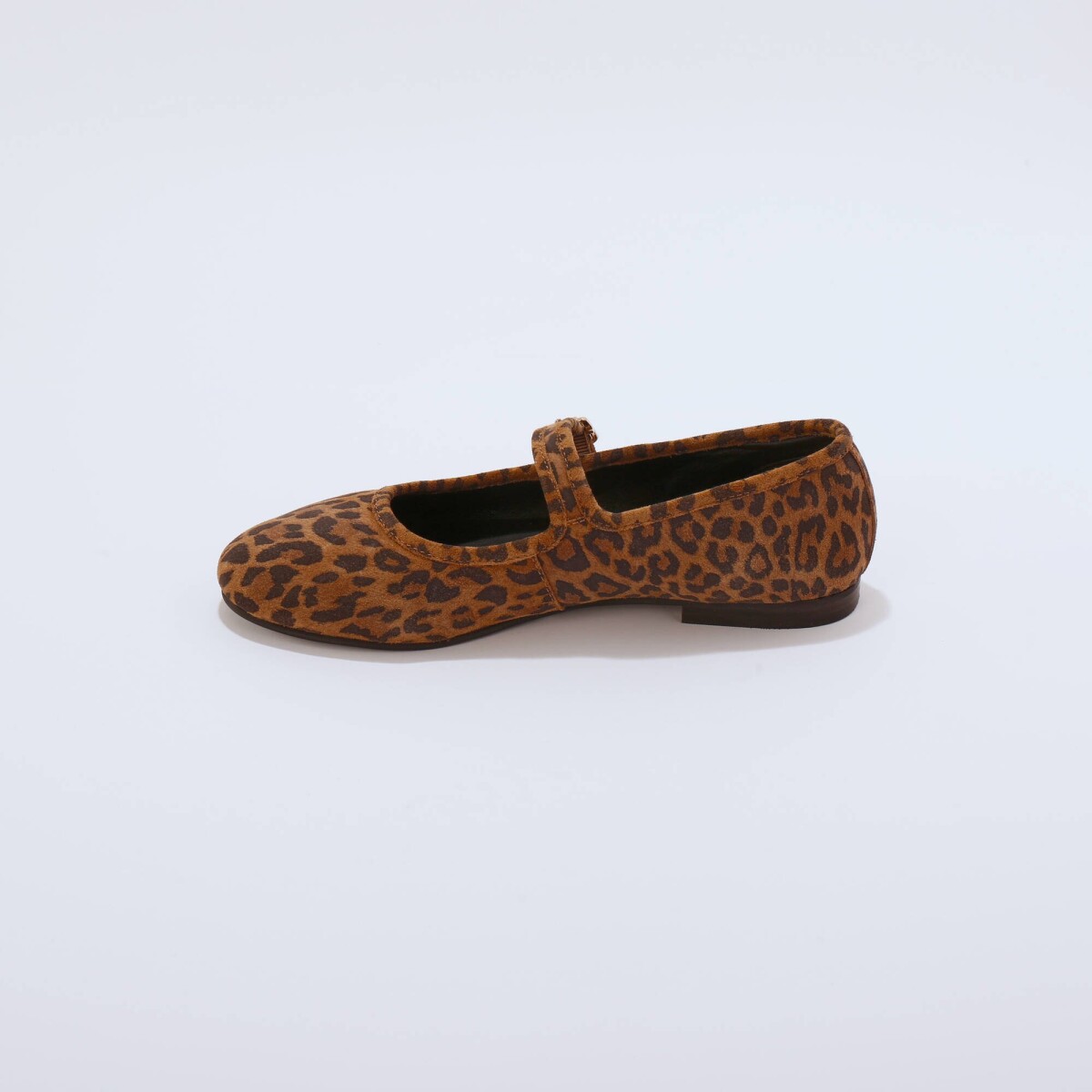 Kožené poltopánky s leopardím vzorom