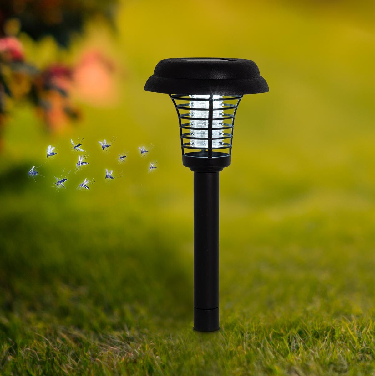 LED Solárny lapač hmyzu