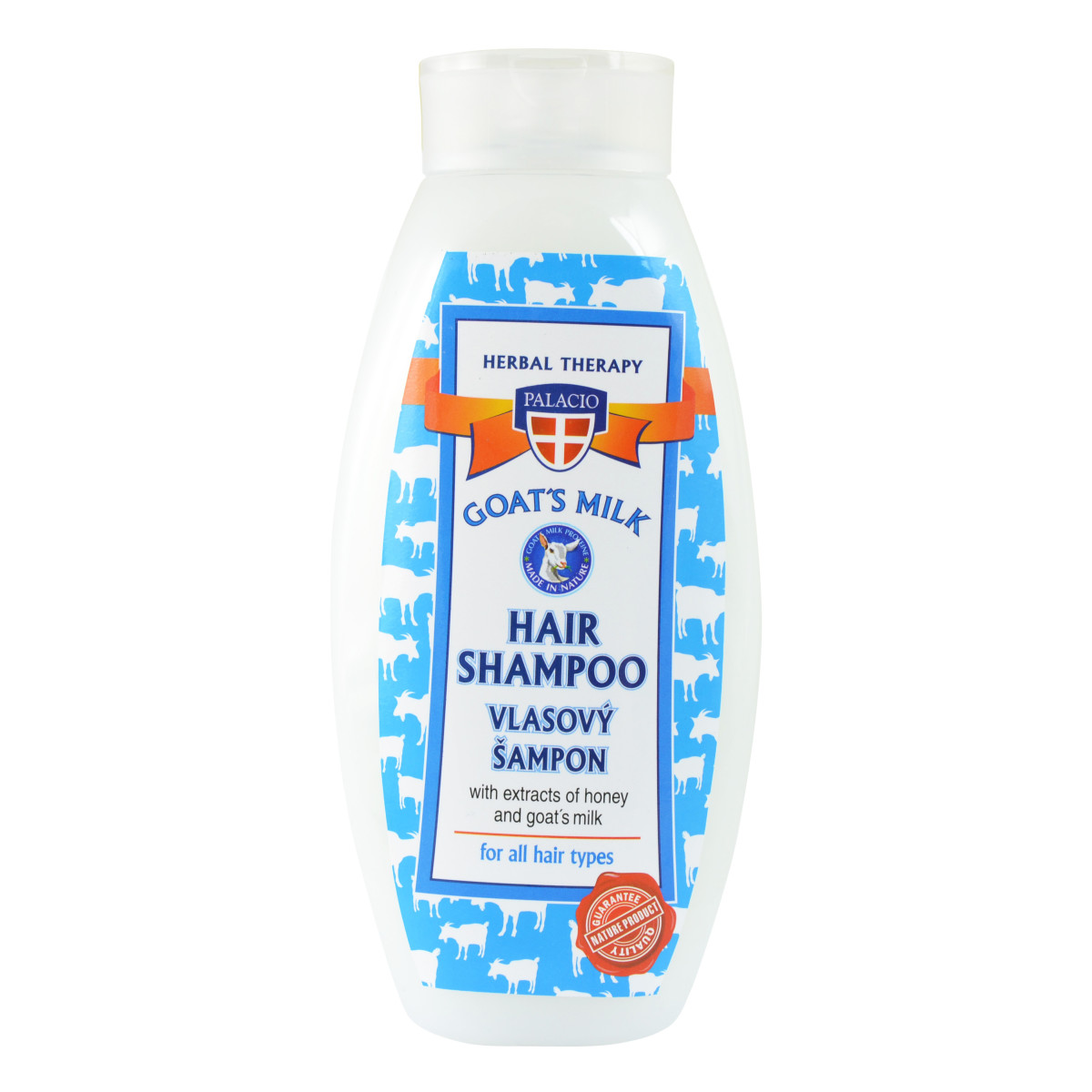 Șampon cu extract din lapte de capră
