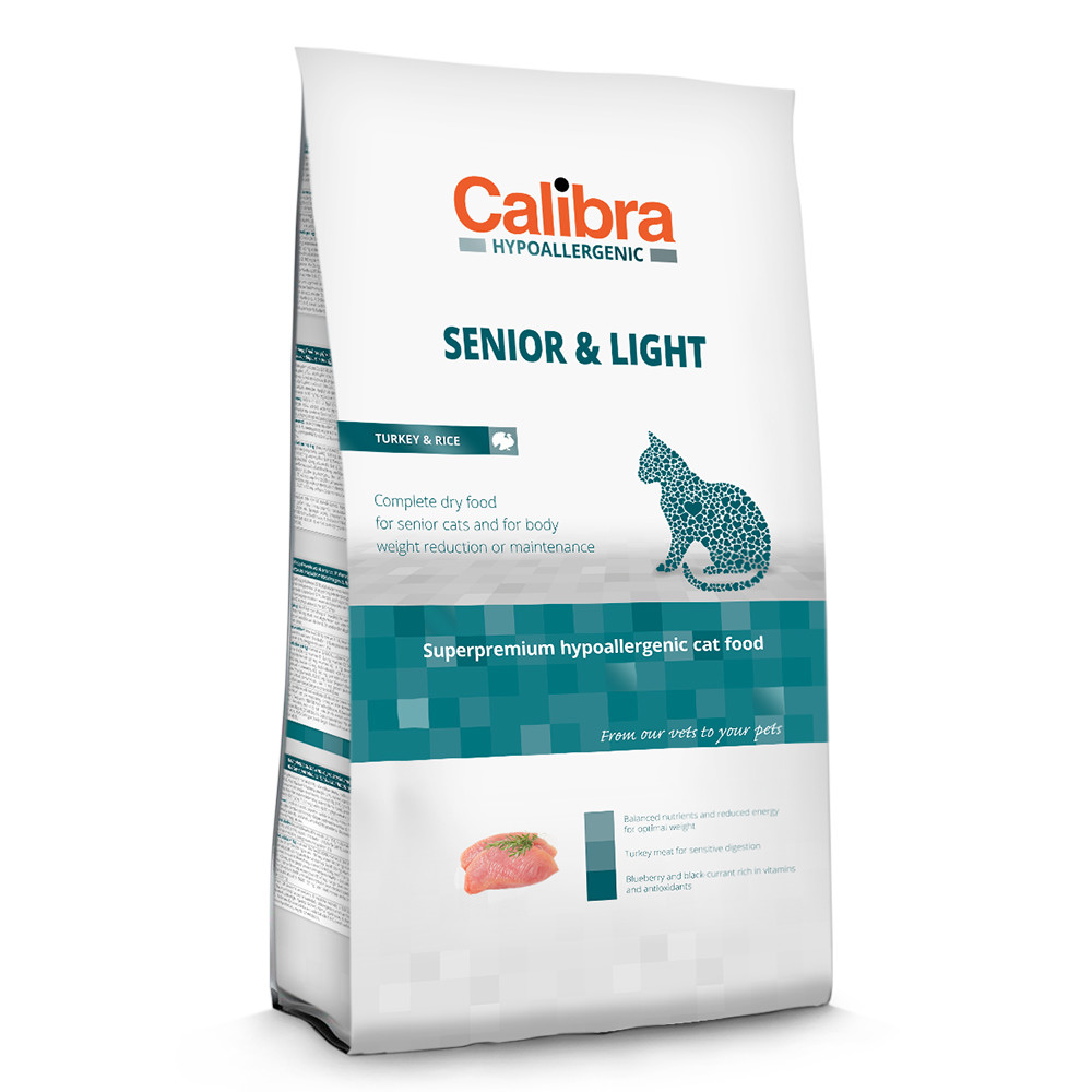 Levně Calibra Cat HA Senior and Light 2 kg