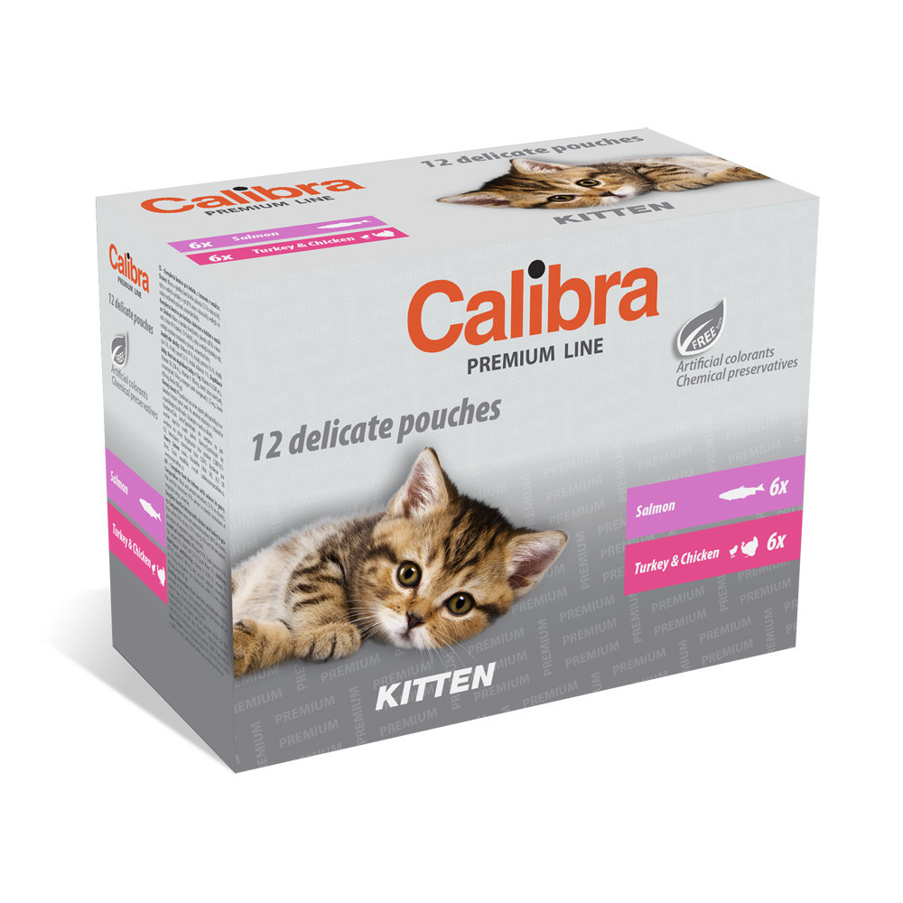 Levně Calibra Cat Premium Kitten multipack