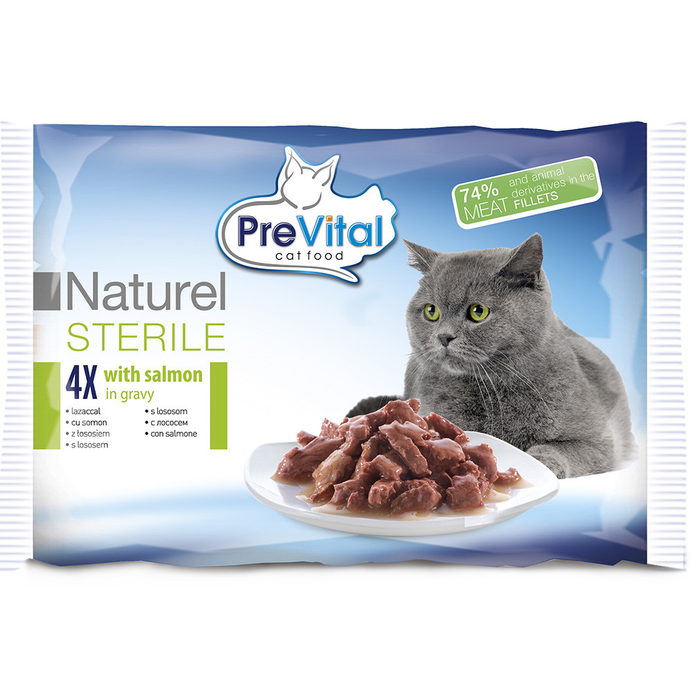 PreVital NATUREL cat STERILE mix 4x85 g