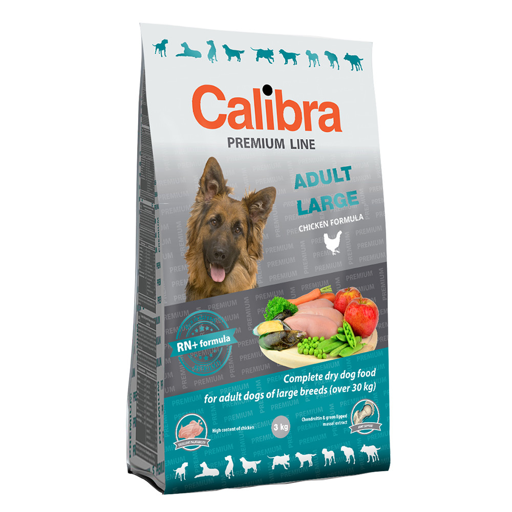 Levně Calibra Dog Premium Line Adult Large 3kg