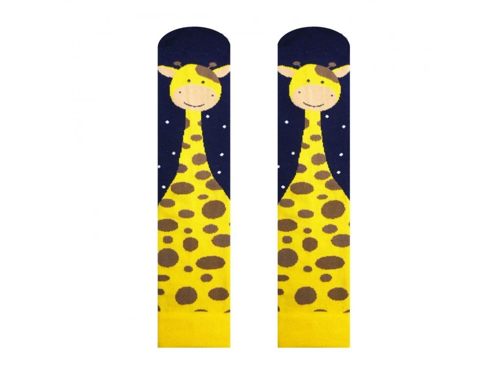 Levně Veselé ponožky Žirafa