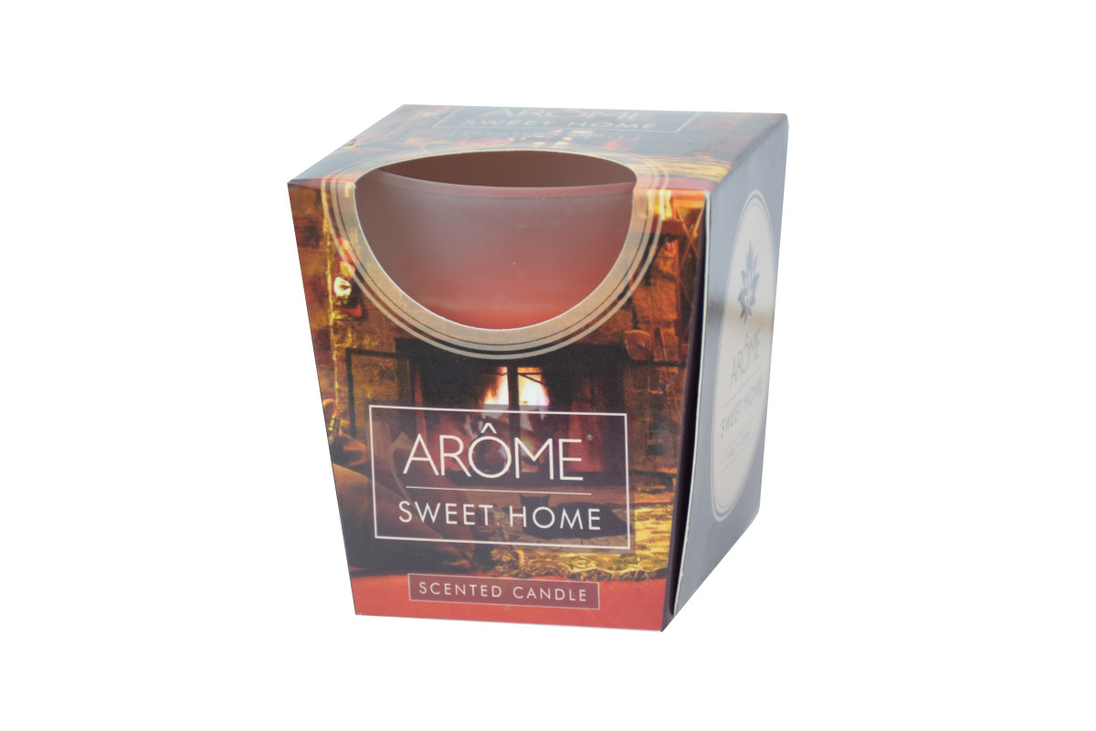 Svíčka Arôme v matném skle v krabičce 100 g