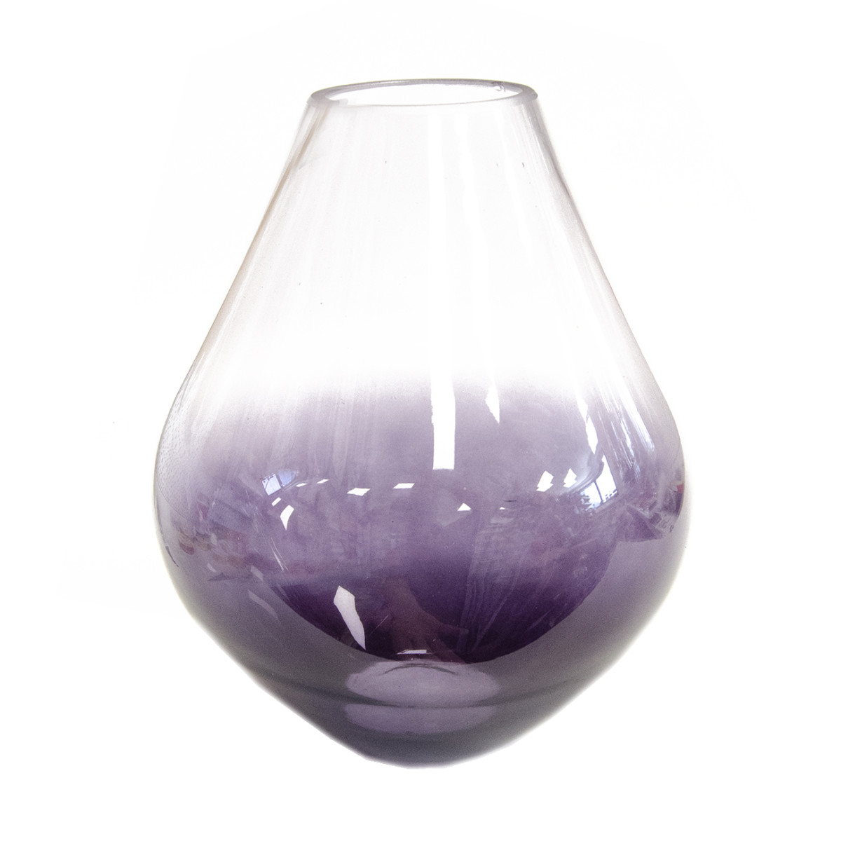 Levně Váza skleněná Purple