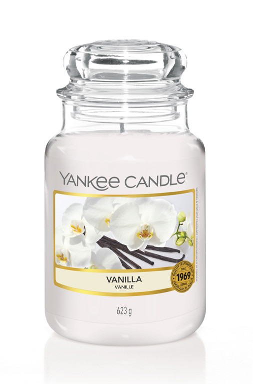 Levně Vonná svíčka Yankee Candle velká Vanilla classic