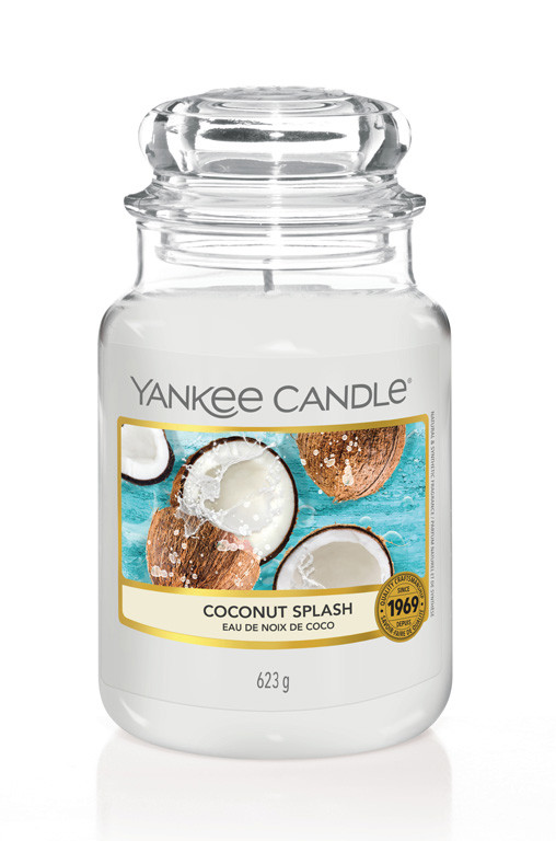 Vonná svíčka Yankee Candle velká Coconut splash classic