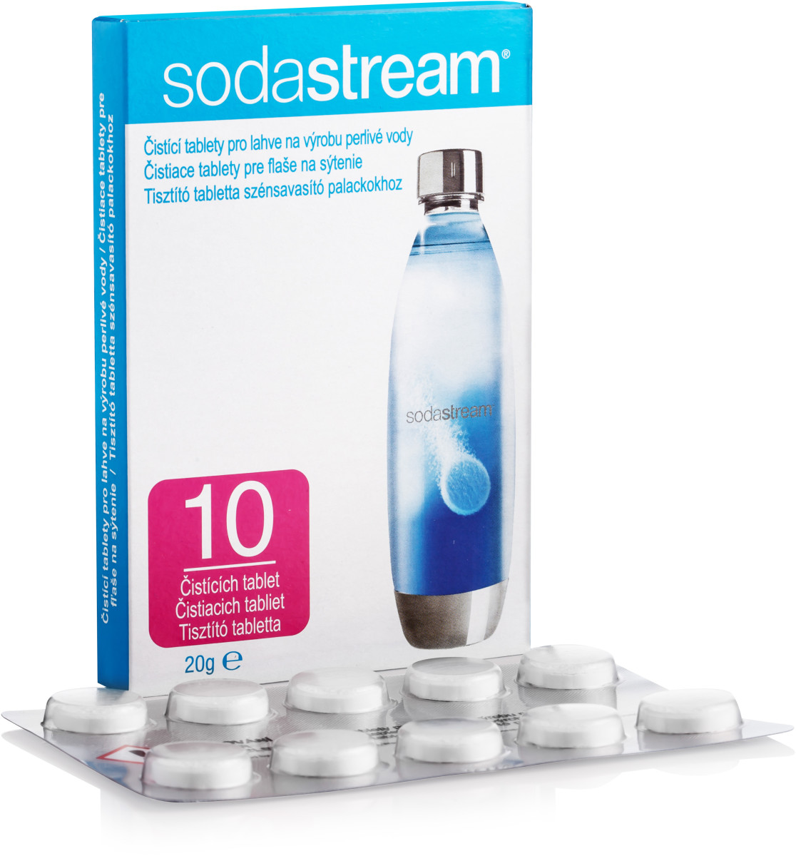 Tablete pentru curățarea sticlelor SodaStream