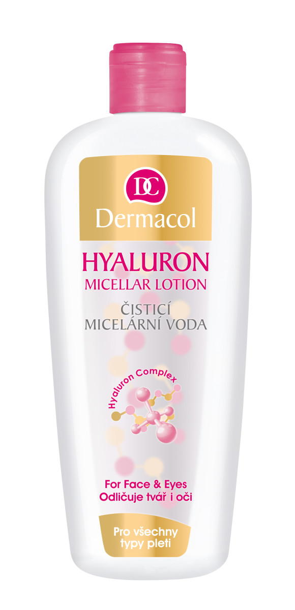 Levně Dermacol Hyaluron čisticí micelární voda 400 ml