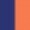 modrá+oranžová, koš.B