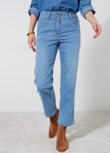 Rovné zkrácené džíny