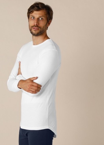 Spodné tričko s dlhými rukávmi z polyesteru, súprava 2 ks