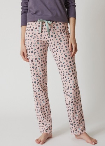 Pyžamové nohavice s potlačou "Beautiful"