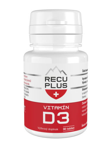 RECUPLUS vitamín D3 90 tabliet