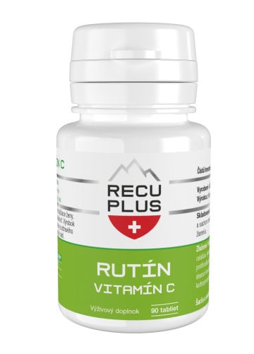 RECUPLUS rutín + vitamín C 90 tabliet
