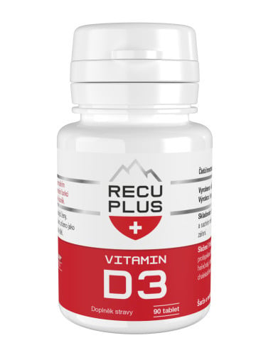 RECUPLUS vitamín D3 90 tablet
