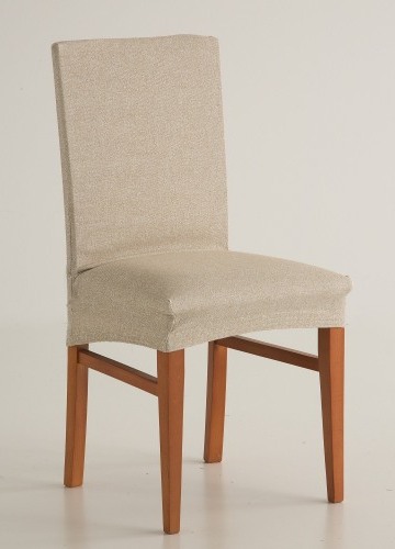 Žakárový povlak na židli s melírem