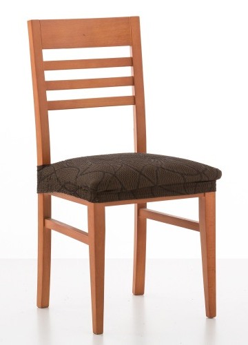 Súprava 2 žakárových pružných poťahov na stoličke so vzorom hadej kože