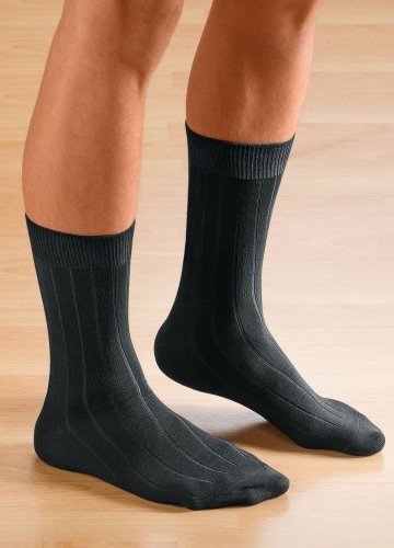 Ponožky so širokým lemom, súprava 2 páry