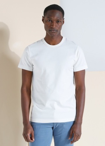 Tričko s okrúhlym výstrihom z bio bavlny