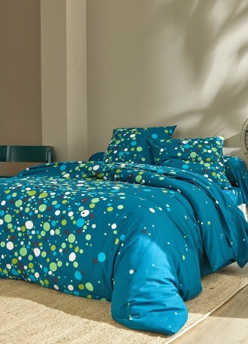 Bavlnená posteľná bielizeň Bublinky